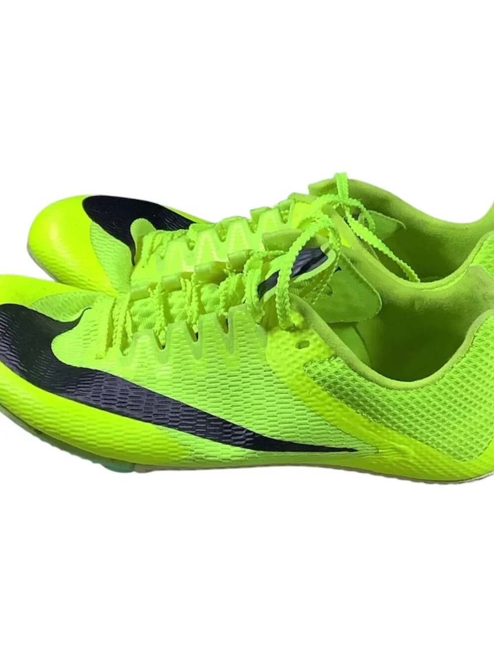 Nike Rival Sprint Mint Foam Track Spikes Men’s 7 Women’s 8.5 Excellent